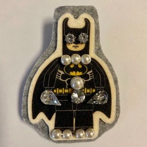 Batman handmade brooch